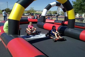 Nhà Máy Trung Quốc Giá Rẻ Đua Xe Theo Dõi <span class=keywords><strong>Inflatable</strong></span> Nhà Máy Trung Quốc Bán - Product Image 4