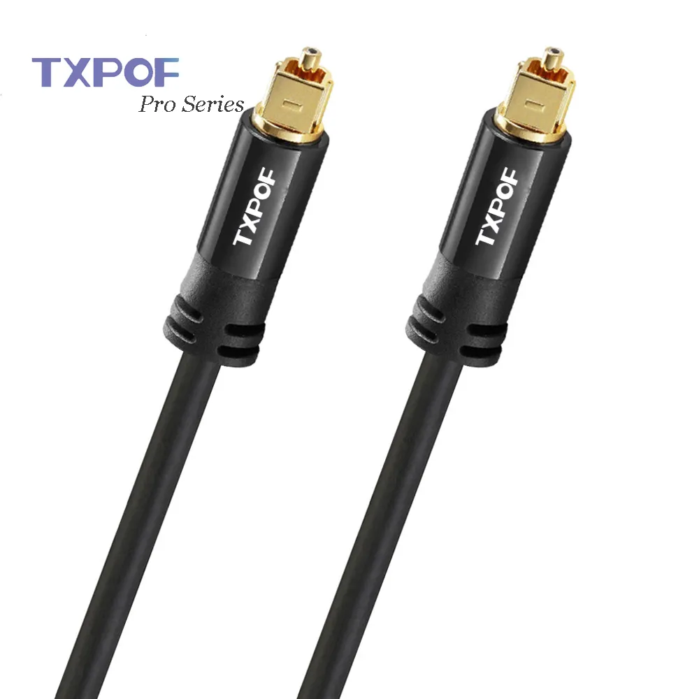 Braided Digital Optical Audio Cable Toslink for amplifier