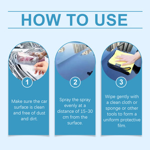 Rayhong Car Coating Spray Car Care Renovación Reparación Car Paint Waxing Spray Coating Glaze - Product Image 6