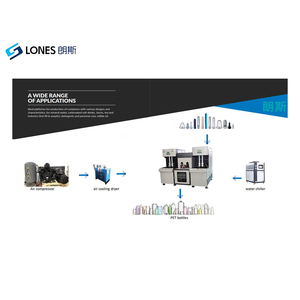 زجاجة حيوان أليف بلاستيكية 4 تجويف 10 من 100 إلى 3 لتر زجاجة حيوان أليف من Sopladora De Botella 1800BPH - Product Image 6
