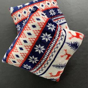 Taie d'oreiller tricotée décorée d'élan de noël 100% Polyester pour la décoration intérieure couverture coussin taie d'oreiller pour <span class=keywords><strong>Amazon</strong></span> - Product Image 2