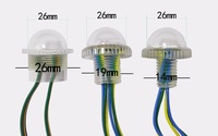 Luz LED de Píxeles RGB UCS1903 de 26 mm, OEM ODM, DC12V SMD5050 3LED, Lámpara Puntual Impermeable para Iluminación de Atracciones de Parques de Diversiones
