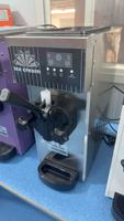 Machine à glace molle professionnelle en acier inoxydable avec moteur, mini-fabricateur à buse unique 450W 220V