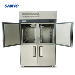 Commerciële Keuken Roestvrijstalen Koelkast <span class=keywords><strong>4</strong></span>-deurs Heavy Duty Rechtop Vrieskasten Gekoelde Opslagapparatuur - Product Image 2