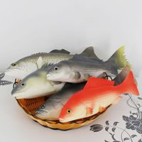 Modèle de poisson de simulation Y000, écologique, non toxique, fausse carpe rouge, carpe crucian, décoration d'aquarium, moulage par injection