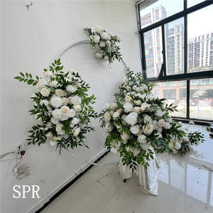 SPR bouquet da sposa piante artificiali Bouquet forniture di seta peonia di decorazioni per la casa centrotavola per la decorazione della tavola di nozze - Product Image 5