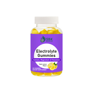 Gummies d'électrolytes au magnésium personnalisées : Complément alimentaire pour l'énergie et la récupération musculaire, avec calcium - Product Image 1