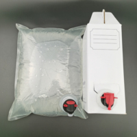 Emballage personnalisé en sac PE avec valve et bec verseur pour café, vin, soda, boissons liquides