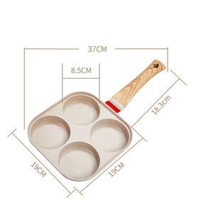 Sartén antiadherente <span class=keywords><strong>de</strong></span> 4 tazas, sartén con revestimiento <span class=keywords><strong>de</strong></span> <span class=keywords><strong>granito</strong></span>, sartén para tortillas, utensilios <span class=keywords><strong>de</strong></span> <span class=keywords><strong>cocina</strong></span> <span class=keywords><strong>de</strong></span> piedra saludable, sartén para Chef - Product Image 6