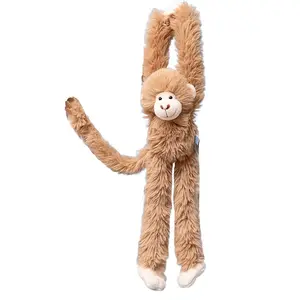 库存批发软长臂猿娃娃儿童猴子礼品90厘米毛绒儿童毛绒玩具