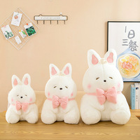 Boneka Kelinci Roti Besar Lucu Super Lembut Mainan Penghilang Stres Isi Kapas PP Dicuci Pernis UV Unisex 35cm-60cm Pesta