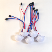 Lumière à pixels programmable de 45 mm, étanche, en forme de champignon, idéale pour les carnavals, les grandes roues, les parcs d'attractions