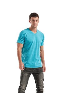 T-shirt 100% coton pour homme, t-shirt uni décontracté, t-shirts pour homme fabriqués au Pakistan, t-shirt col V, t-shirt homme personnalisé, t-shirt épais - Product Image 6