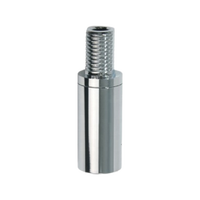 Câble d'éclairage réglable avec joint pivotant en laiton nickelé/chromé/noir pour lampe