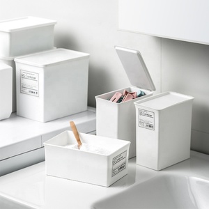 Rectangle PP Folding <b>Laundry</b> Powder Container with Scoop Detergent <b>Storage</b> Box Washing Powder Bin <b>Organization</b> - Product Image 2