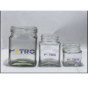 Pot en verre ITC de qualité supérieure de 250 ml, couvercle hermétique, récipient de stockage pour miel, confiture, épices, pour la maison et la cuisine - Product Image 2