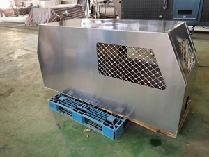 Caja de Aluminio para Herramientas de Camioneta UTE, Media Caja para Herramientas para Viajes de Caza con Rejilla de Ventilación, Fácil de Montar, para Todas las Estaciones - Product Image 2