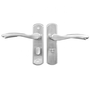 Stainless Steel Bathroom <strong>Handle</strong> Door <strong>Lock</strong> Sliding Glass Door <strong>Lock</strong> Set <strong>Lock</strong> Door <strong>Handle</strong> - Product Image 1