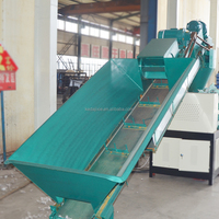 Extrudeuse monovis à double étage haute performance pour recyclage HDPE PP PE, machine à granulés, marque Keda, 200-300 kg/h