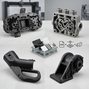 Servicio de Moldeo por Inyección de Prototipos Rápidos Impresos en 3D con CNC, Piezas de Plástico ABS Personalizadas OEM para Productos Plásticos - Product Image 2