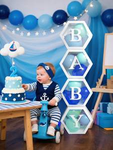 Boîte à ballons transparente en plastique pour la fête <span class=keywords><strong>de</strong></span> naissance, les anniversaires et les mariages, décorations personnalisées avec nom, accessoires <span class=keywords><strong>de</strong></span> photographie <span class=keywords><strong>de</strong></span> fond - Product Image 6