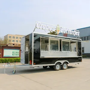 Robetaa fast food rimorchio bar bar mobile food truck con cucina completa per la vendita stati uniti