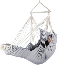Fauteuil suspendu XXL doux avec repose-pieds, pliable et portable, pour intérieur et extérieur - Product Image 3
