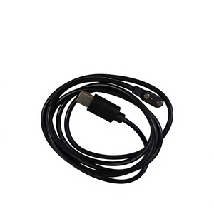 Câble de charge magnétique SMD type Pogo-Pin, conducteur en cuivre 2/3 broches, alimentation et transfert de données 5V/12V, résistant à la corrosion, 50 cm - Product Image 1