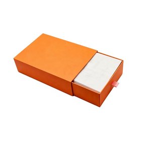 กล่องของขวัญกระดาษคราฟท์ลายนูนทำมือสำหรับใส่กรอบรูปและเทียน - Product Image 2
