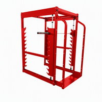 Équipement de fitness commercial, système de poulies d'exercice, station de musculation complète, machine Smith multifonctionnelle 3D
