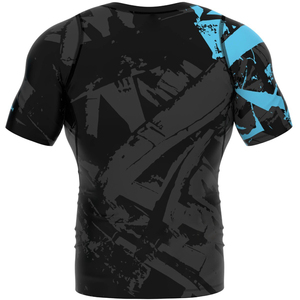 Camiseta de Protección Solar de Poliéster de Alta Calidad, Flexibilidad Tipo Spandex, Secado Rápido, Antibacteriana, Protección UV para Hombres, BJJ, Surf, Actividades - Product Image 4