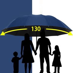 Custom Logo <b>Large</b> Folding Anti-Riot Reinforced and Thickened Sunny and Rainy Days for 2-Three People <b>Umbrella</b> - Product Image 3