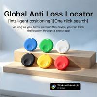 Localizador de Objetos Air-Tag Compatible con Android, Etiqueta Antipérdida Bluetooth Ultraligera para Llaves, Cartera, Equipaje, Mochila, Buscador Portátil