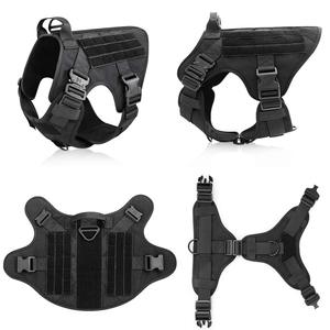 Harness Anjing Taktis Anti Tarik untuk Anjing Besar, Kontrol Mudah, Grosir, Heavy Duty, Custom OEM LOGO - Product Image 3