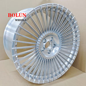 Ruedas forjadas de coche de pasajeros con diseño de malla de radios múltiples 22*9,5 22*11 pulgadas ruedas de coche de carreras de aleación forjada 5x112 para Mercedes BENZ - Product Image 1