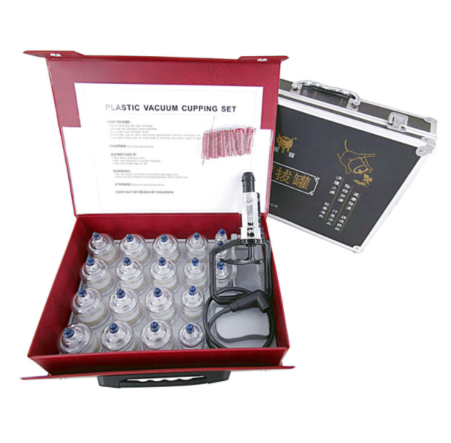 Набор банок для китайского массажа, вакуумные банки для иглоукалывания, 19 чашек, 10 чашек, заводская цена
