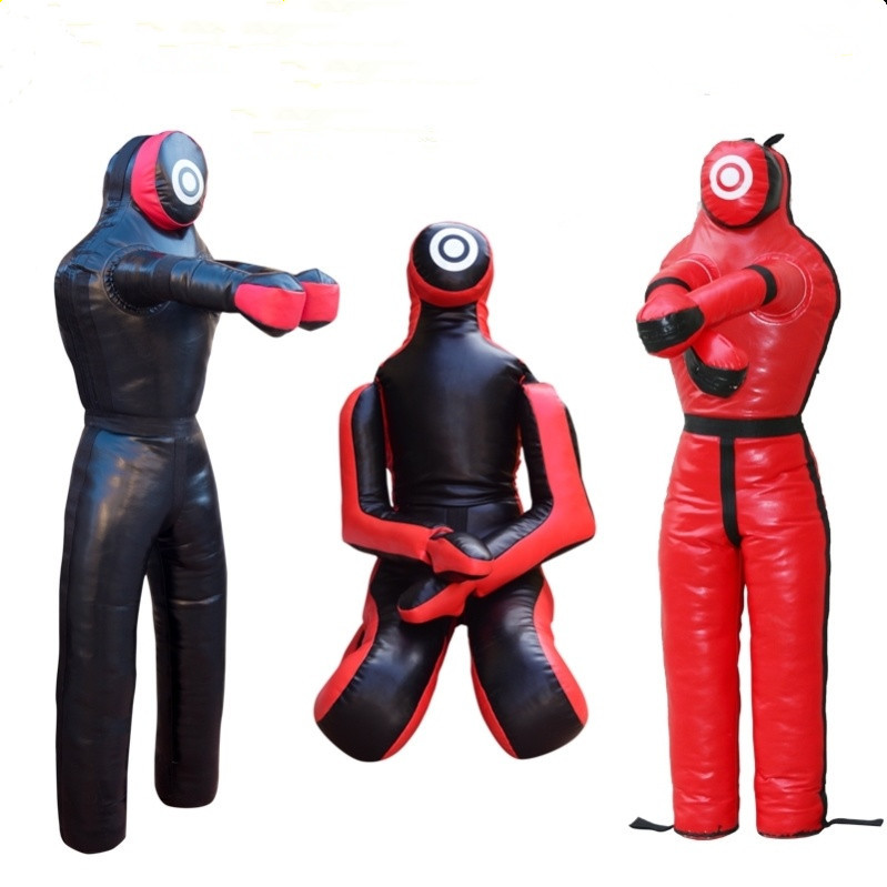 Grappling Dummy With Leather Material Martial Arts Transparent PNG - 683x1024