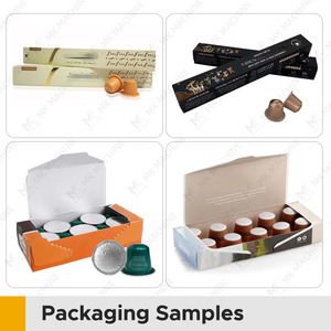 <span class=keywords><strong>Machine</strong></span> automatique de cartonnage de dosettes de <span class=keywords><strong>café</strong></span> <span class=keywords><strong>machine</strong></span> à emballer carton de boîte de <span class=keywords><strong>papier</strong></span> de capsule de <span class=keywords><strong>café</strong></span> d'espresso - Product Image 3