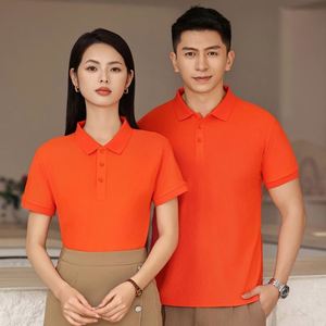 Wholesale Men's Short Golf 220gsm Polo Shirts Embroidered Logo Print 100% Comb Cotton Polo Shirts for Unisex Men Women - Product Image 3