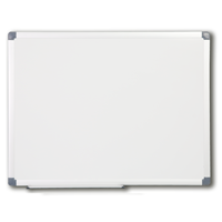 Tableau magnétique importé émaillé ou laqué de haute qualité tableau blanc de bureau scolaire coins de montage dissimulés