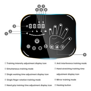 Dernox sarung tangan Robot panas, grosir sarung tangan latihan rehabilitasi jari Hemiplegia tangan Stroke portabel - Product Image 5
