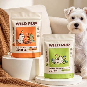Sachets personnalisés pour friandises pour animaux de compagnie avec logo et impression UV, sacs métallisés à fond plat pour aliments pour chats et chiens, 20g–250g, US EU JP - Product Image 3