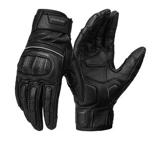 Gants de cyclisme de course MOTOWOLF en cuir véritable, écran tactile intégral, respirants, antidérapants, unisexes, sports de plein air, moto - Product Image 3