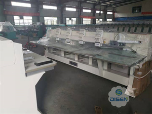 Máy móc may mặc thêu tự động và máy Chenille 2 4 6 đầu thêu Màn hình máy thêu - Product Image 3