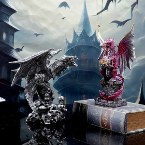 2408 guxiang nuevo Halloween dragón mágico decoración fantasma Festival <span class=keywords><strong>casa</strong></span> embrujada horror resina de - Product Image 3