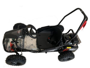 Yüksek performanslı benzinli Powered Go Kart Karting tek koltuk 37 km/H yarış ve sürüklenme Go kart  - Product Image 4