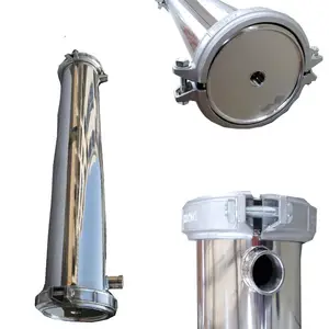 Hot Selling 1000PSI Stainless Steel Membrane Vessel Seamless 4040 End Port Sea Water Reverse Osmosis Membrane Housing