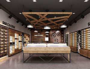 <span class=keywords><strong>Magasin</strong></span> <span class=keywords><strong>de</strong></span> lunettes personnalisé, 2 pièces, avec présentoir, <span class=keywords><strong>magasin</strong></span> optique, Design d'intérieur - Product Image 5