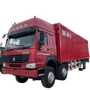 Truk kontainer truk kargo, truk kontainer 12 roda 8X4 tangan kedua 25-55t - Product Image 1