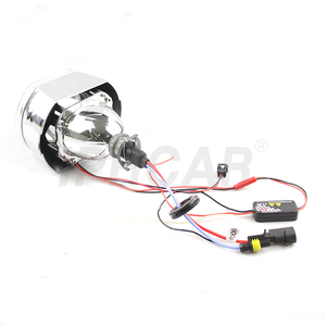 Iphcar Bán buôn phụ kiện xe hơi 2.5 inch dẫn ánh sáng hướng dẫn đôi mắt thiên thần HID bóng đèn HID Bi Xenon ống kính máy chiếu Bộ dụng cụ cho tất cả các xe - Product Image 6